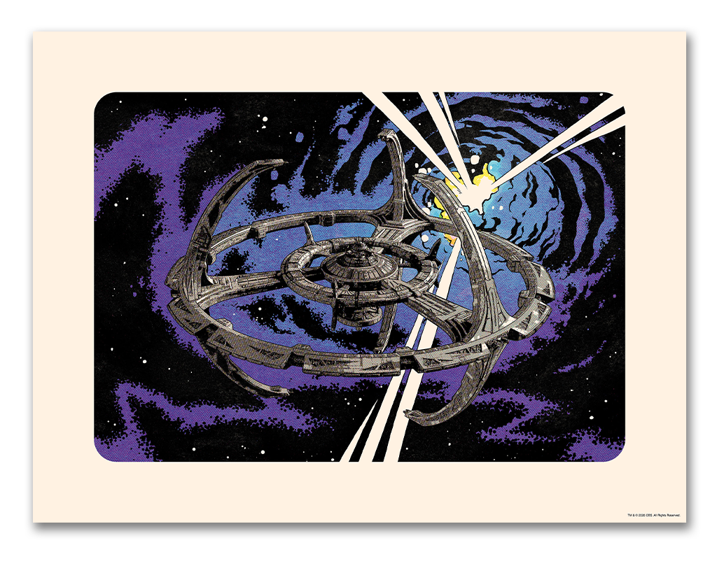 Star trek Deep Space Nine Poster By Florey
