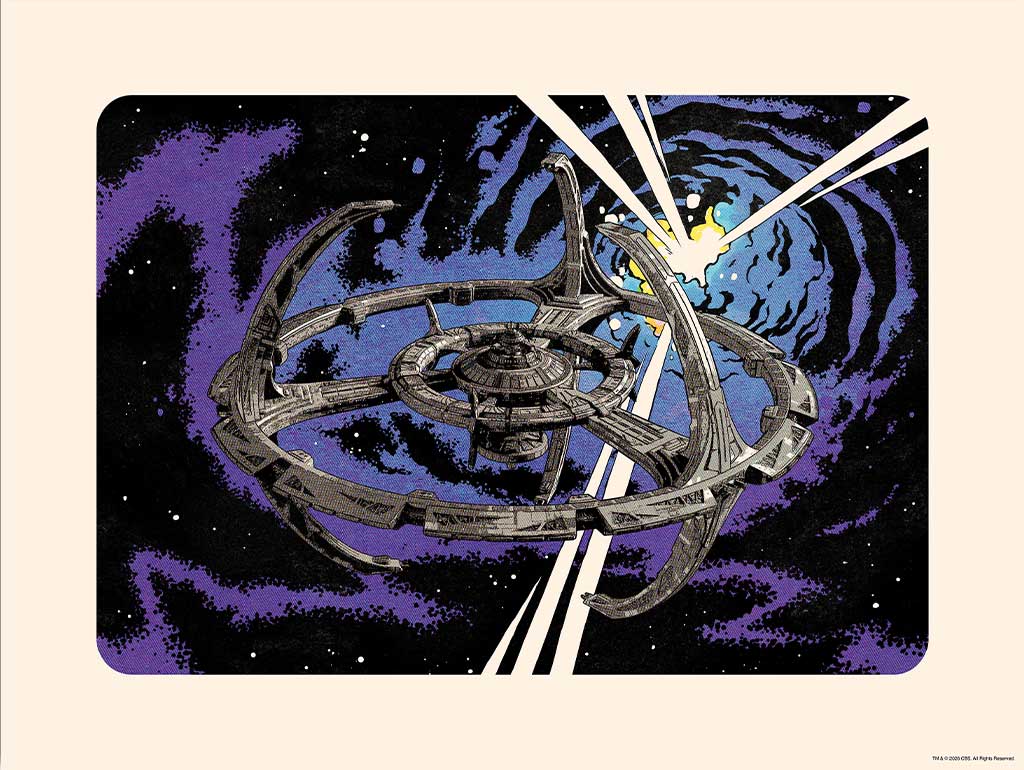 Star trek Deep Space Nine Poster By Florey