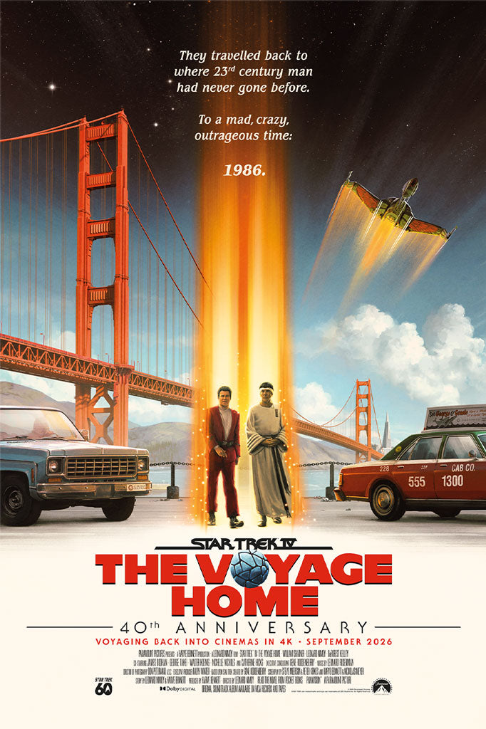 Star Trek IV: The Voyage Home Poster by Matt Ferguson