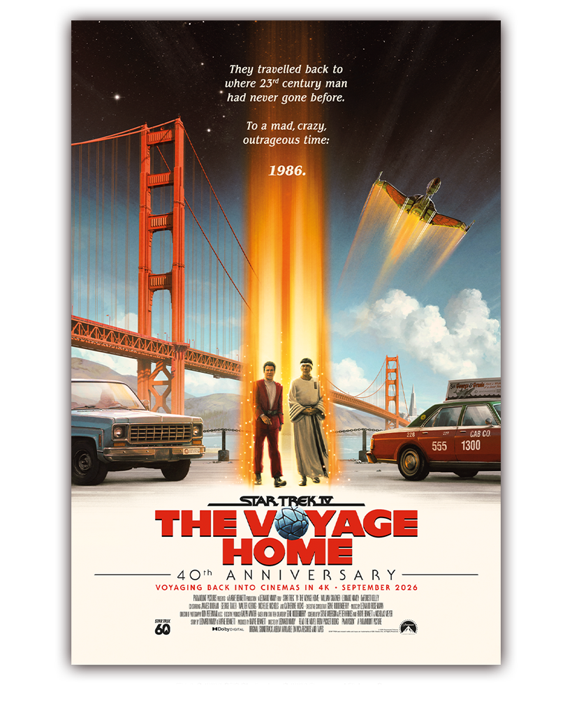 Star Trek IV: The Voyage Home Poster by Matt Ferguson