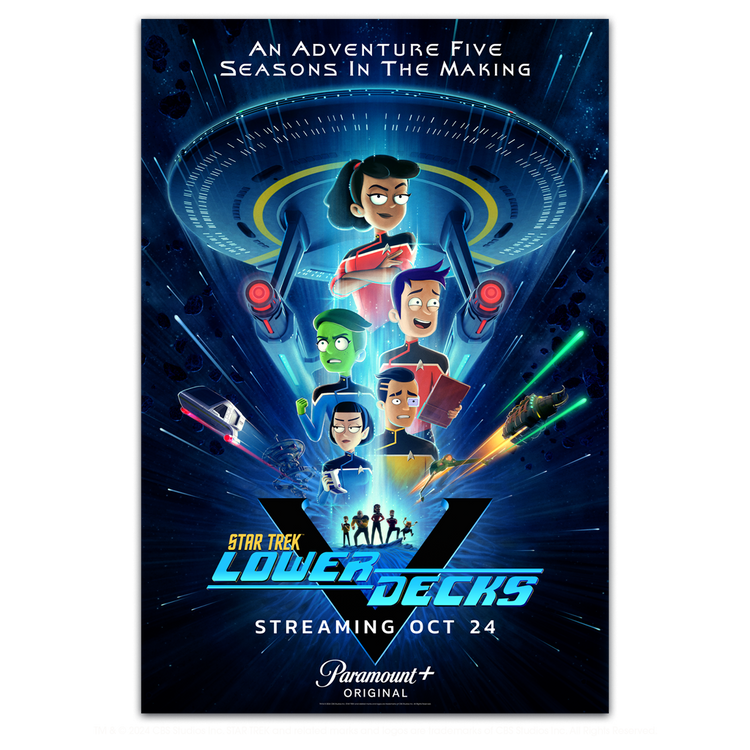 Star Trek: Lower Decks Season 5 Key Art - Matt Ferguson | Vice Press