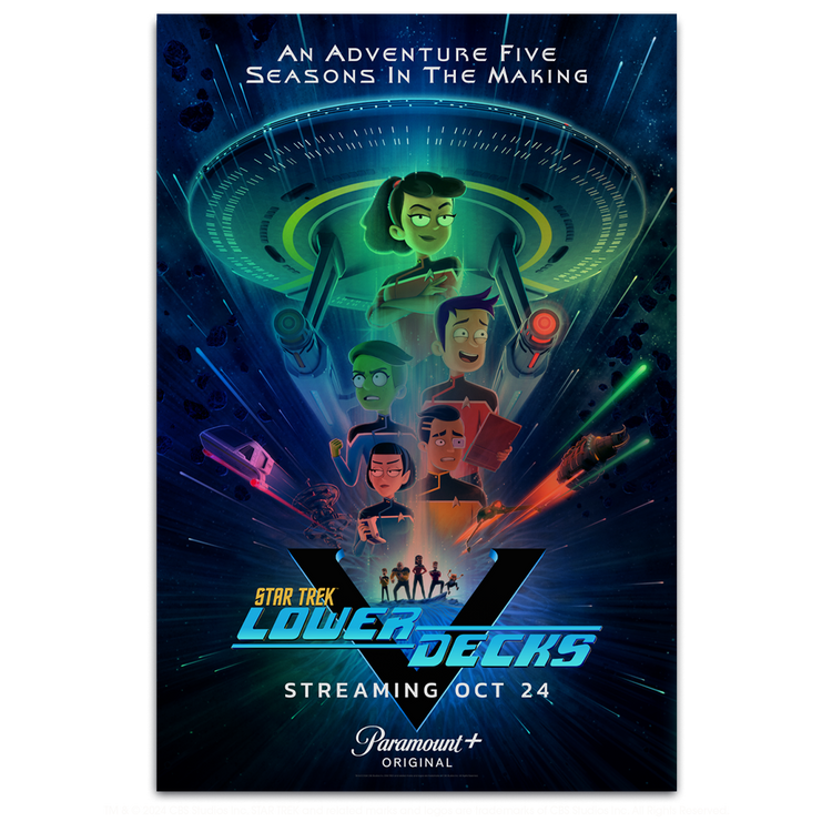 Star Trek: Lower Decks Season 5 Key Art (Foil Variant) | Vice Press