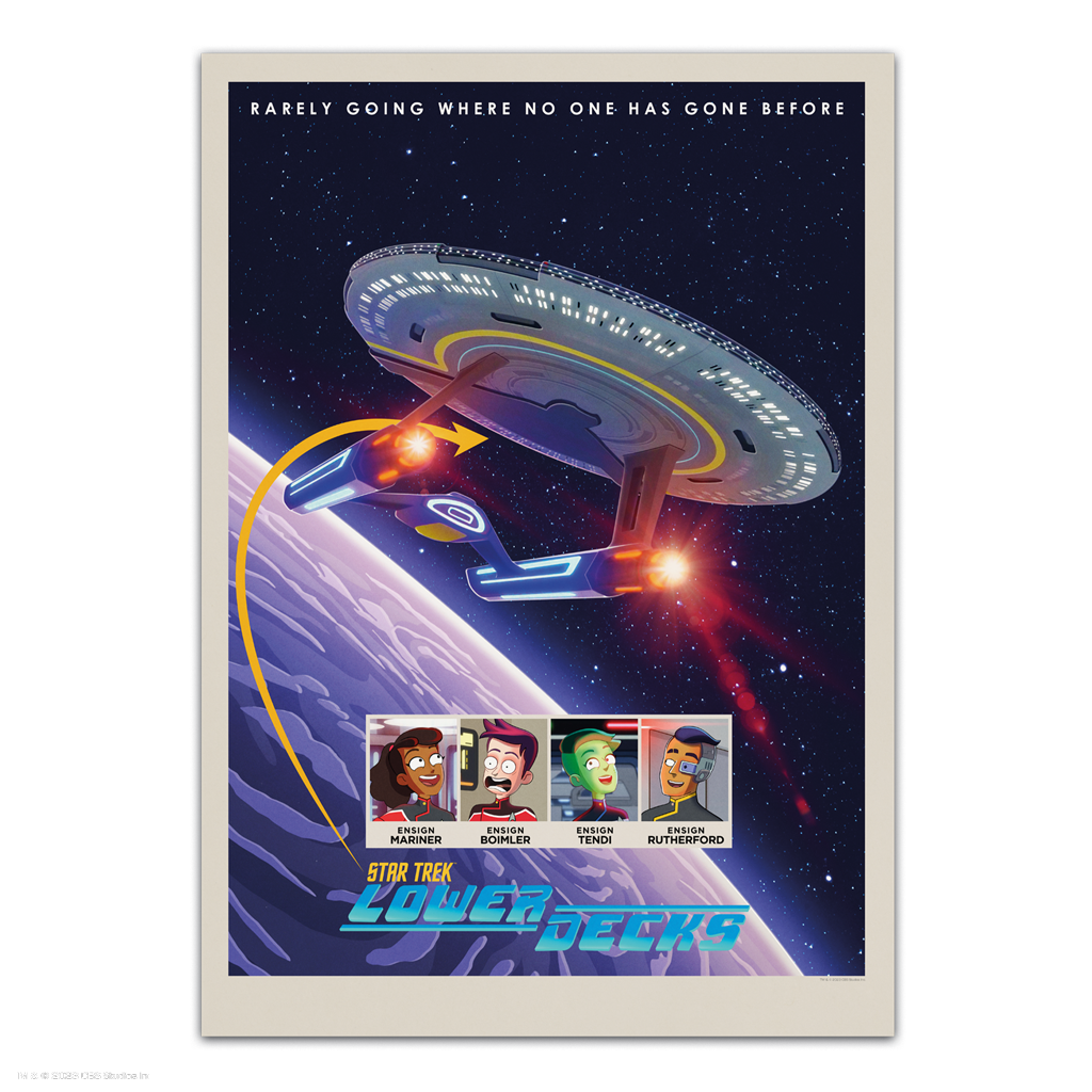 Star Trek: Lower Decks - Season 1 Fine Art Print | Vice Press