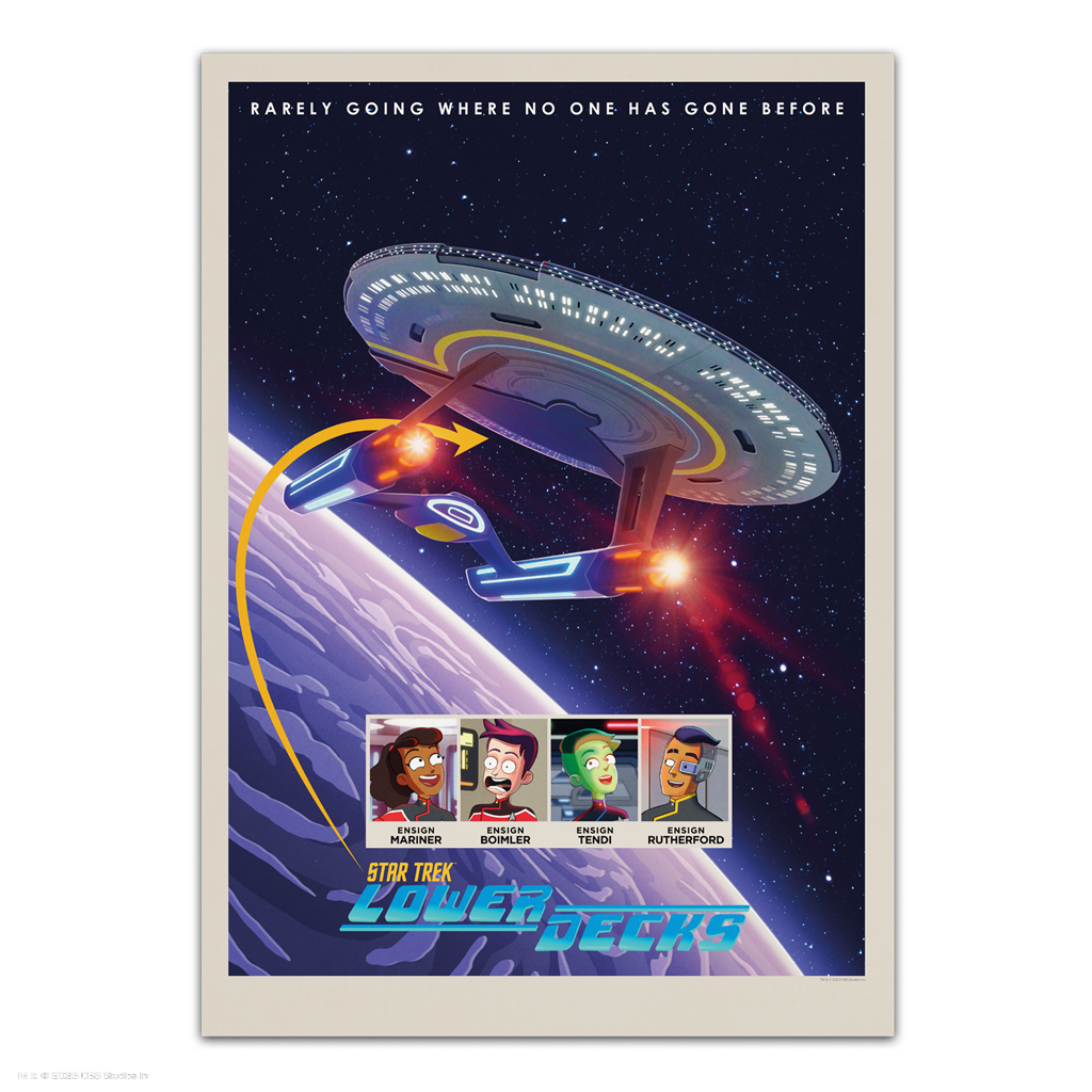 Star Trek Lower Decks Season 1 Key Art Poster