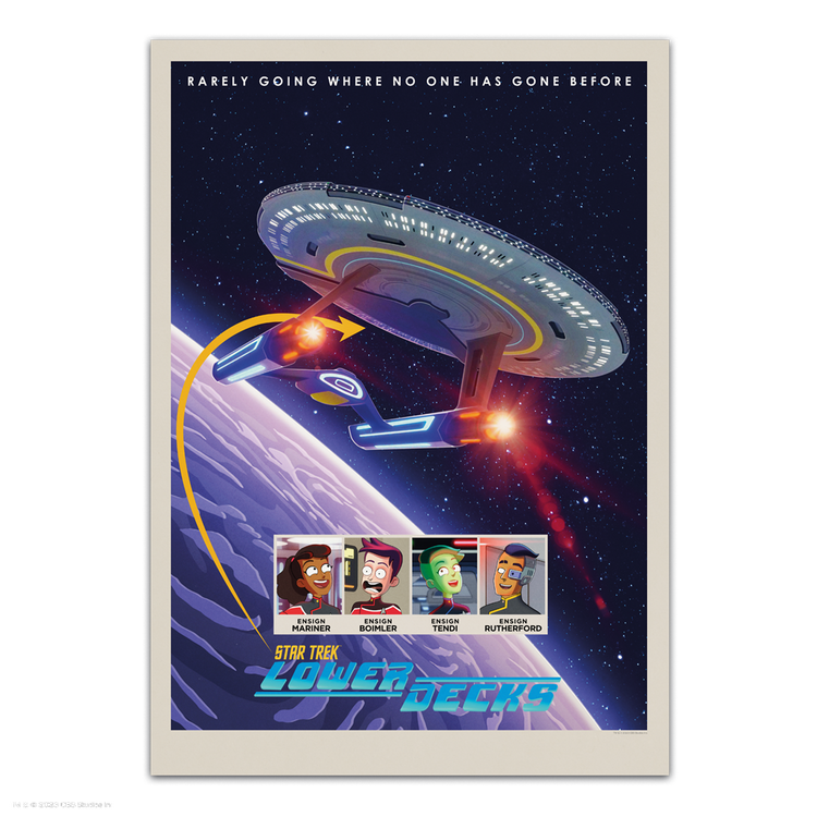 Star Trek: Lower Decks - Season 1 Fine Art Print | Vice Press