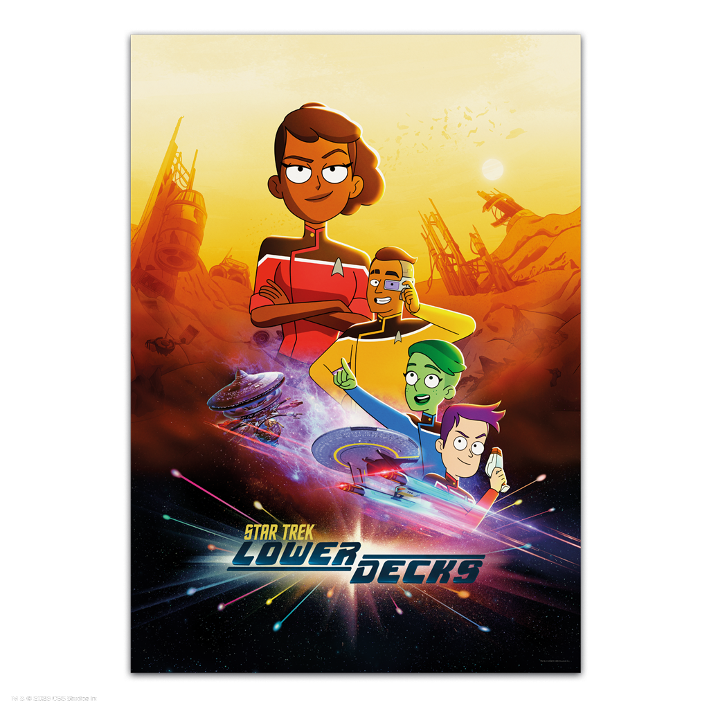 Star Trek: Lower Decks - Fine Art Print Set | Vice Press
