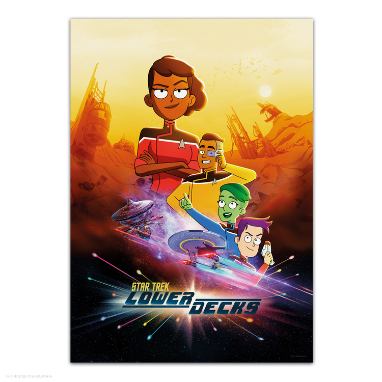 Star Trek: Lower Decks - Fine Art Print Set | Vice Press