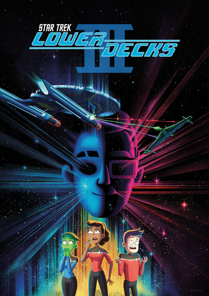 Star Trek Lower Decks Season 3 Key Art Print