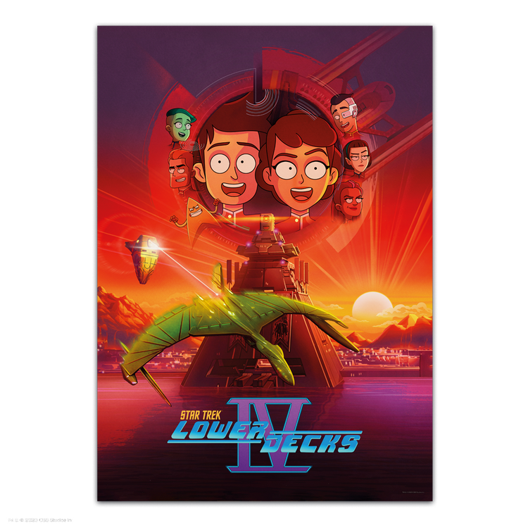 Star Trek: Lower Decks - Season 4 Fine Art Print | Vice Press