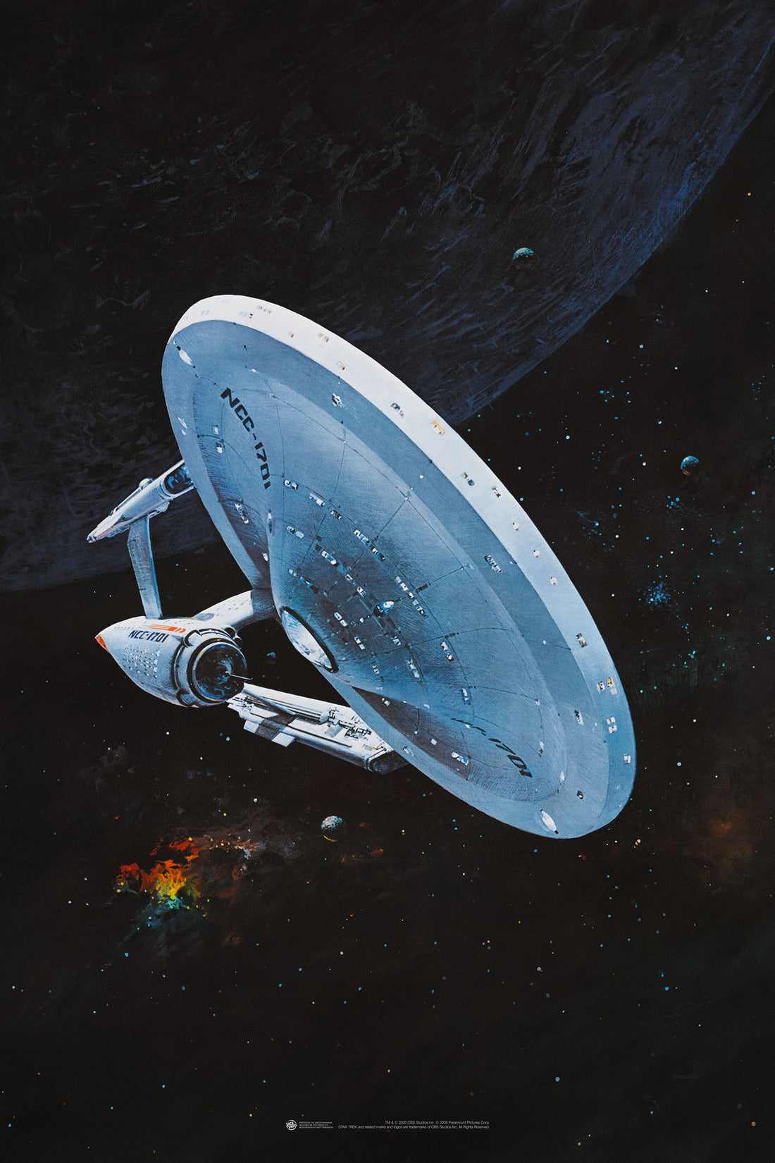 Star Trek The Motion Picture 1978 Teaser art print poster