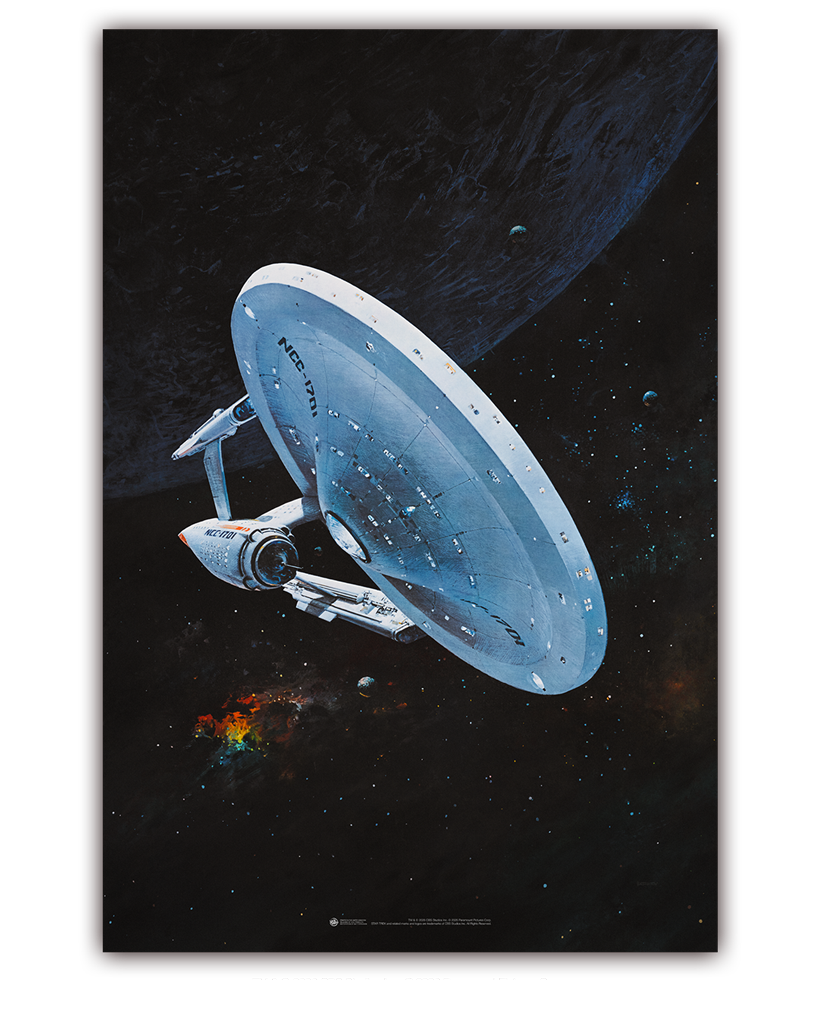 Star Trek The Motion Picture 1978 Teaser art print poster