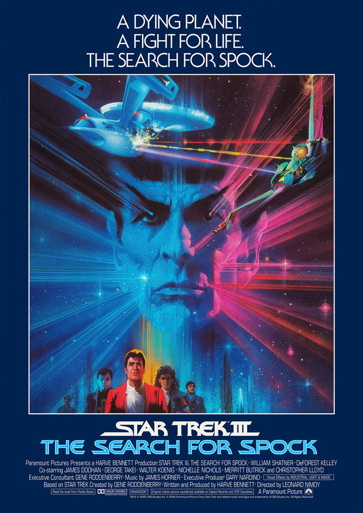 Star Trek III The Search For Spock Editions Movie Poster