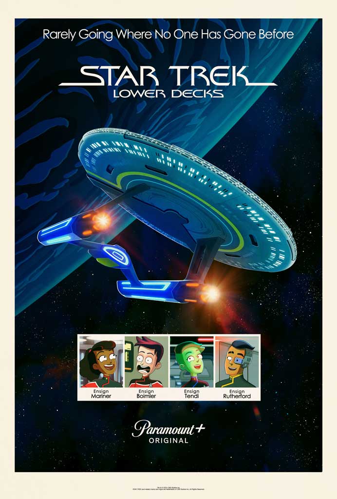 Star Trek Lower Decks Season 1 one sheet poster