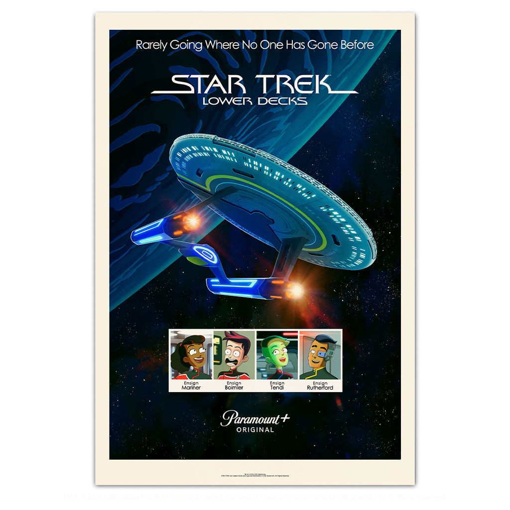 Star Trek Lower Decks Season 1 one sheet poster