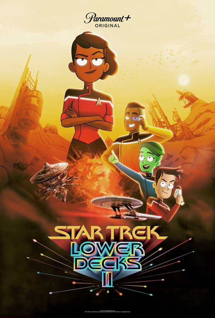 Star Trek Lower Decks Season 2 one sheet poster