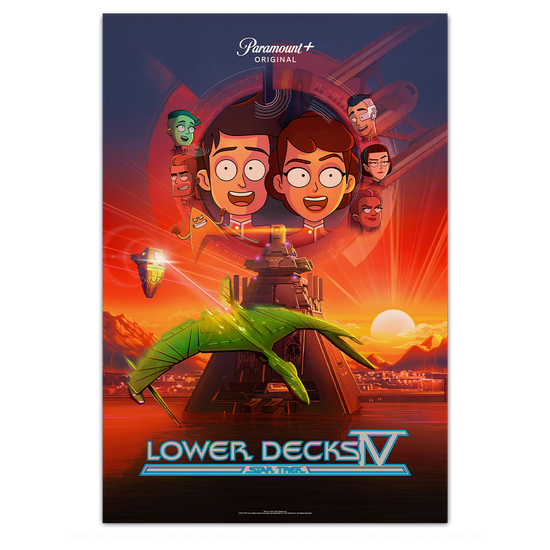 Star Trek: Lower Decks - Season 4 One Sheet Poster | Vice Press