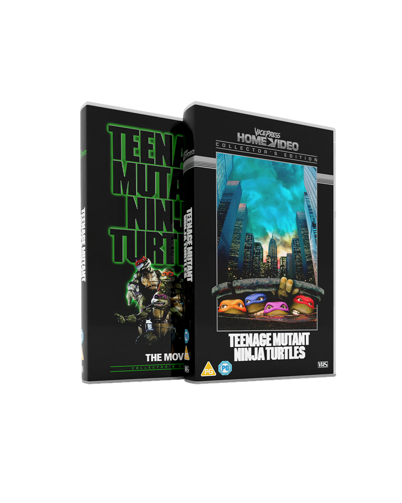 Vice Press Home Video Teenage Mutant Ninja Turtles Collectors Edition VHS