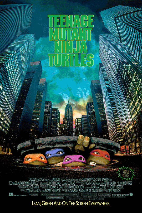 Teenage Mutant Ninja Turtles - 3D Lenticular