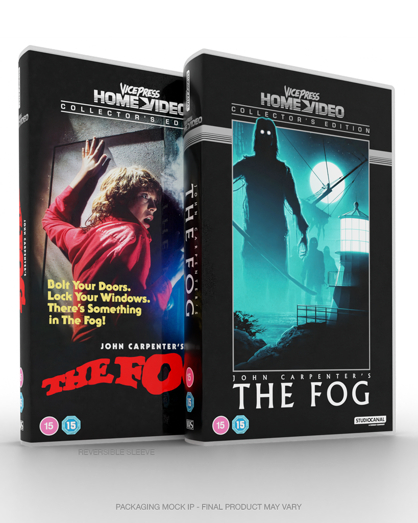 Vice Press Home Video The Fog Collector's Edition VHS Cases