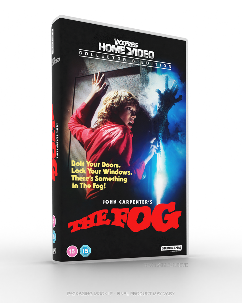Vice Press Home Video The Fog Collector's Edition Original VHS Cover
