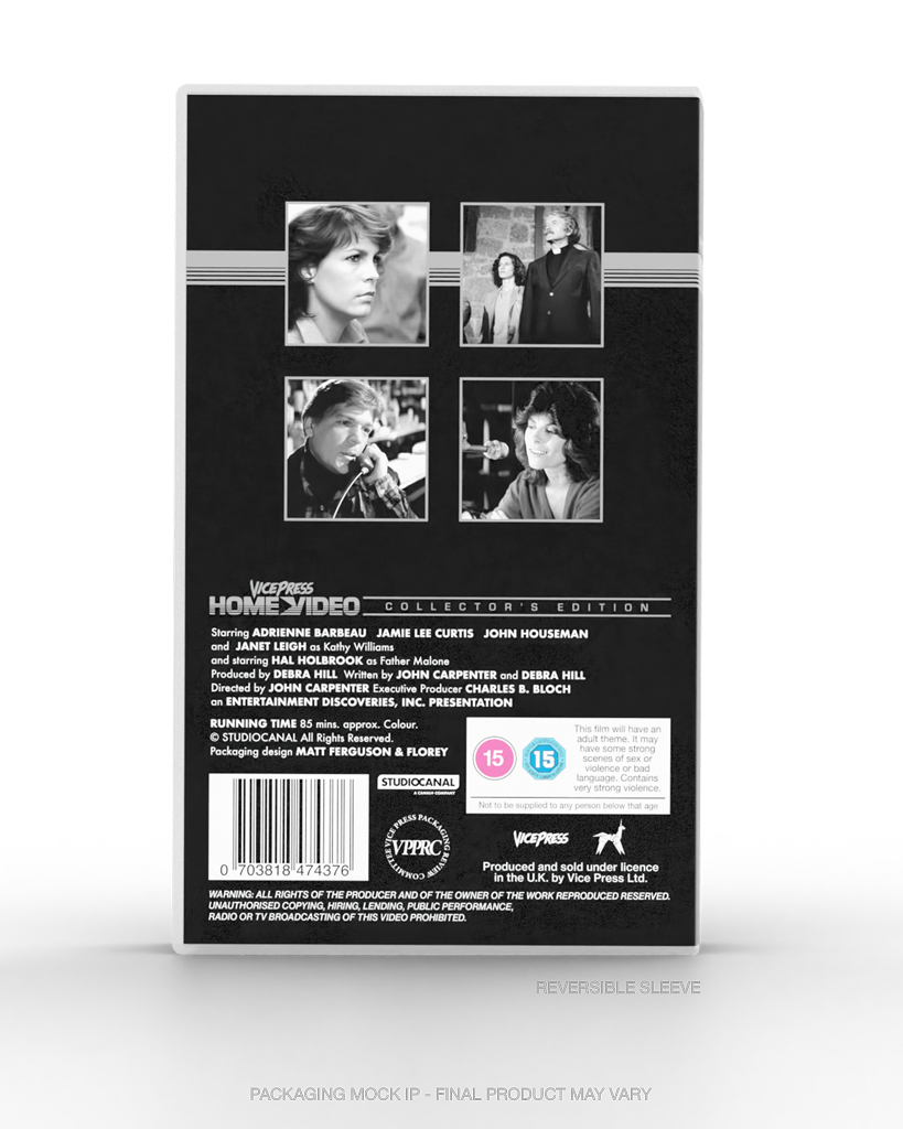 Vice Press Home Video The Fog Collector's Edition Reverse Cover