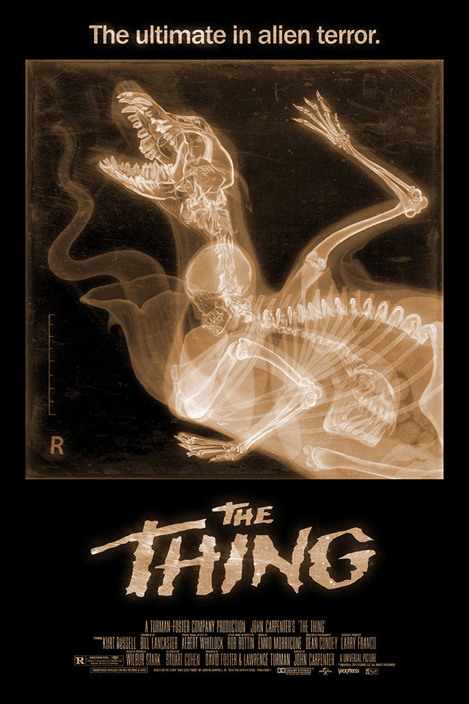 The Thing variant by Jason Raish Movie Poster