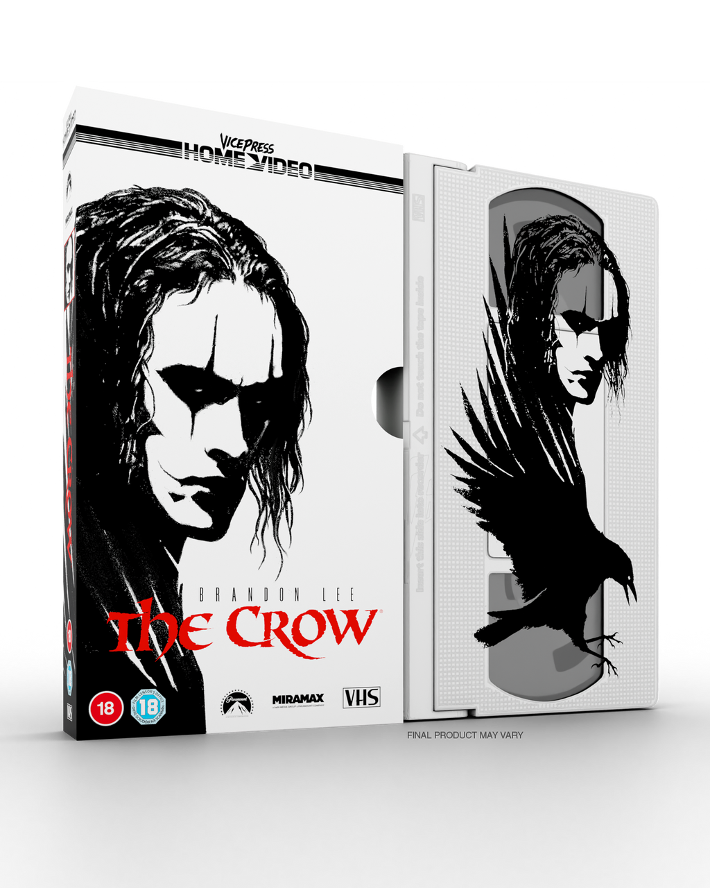 【送料無料】ＧT－23　Best of Raven in ECW　【ＶＨＳ】 The Crow - Vice Press Exclusive Edition VHS | Vice Press Home Video