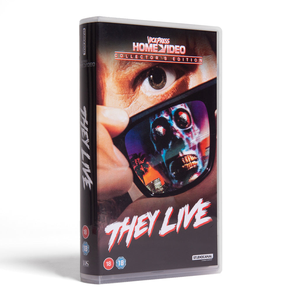 Vice Press Home Video John Carpenter's They Live Collector's Edition VHS Reversible Cover