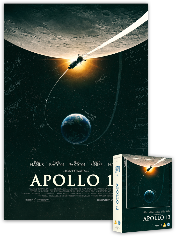 The Film Vault Apollo 13 Exclusive Movie Poster Set By Matt Ferguson & Florey