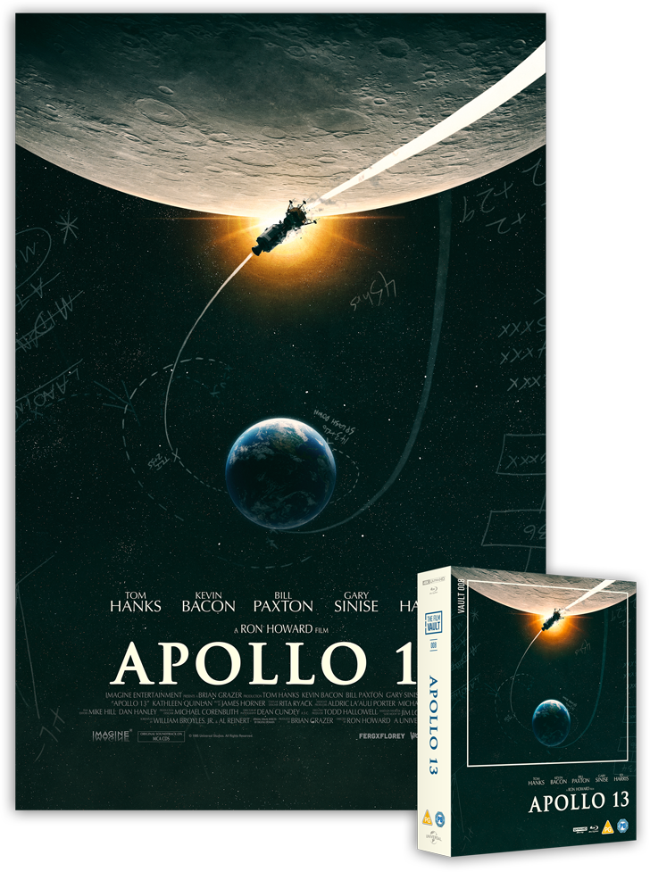 The Film Vault - Apollo 13 4K UHD & Exclusive Poster | Vice Press
