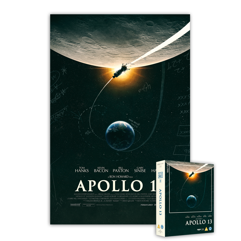 Apollo 13 The Film Vault Exclusive Movie Poster Set By Matt Ferguson & Florey