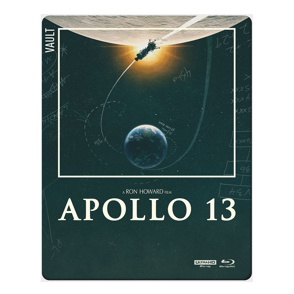 Apollo 13 film vault steelbook front by Matt Ferguson and florey