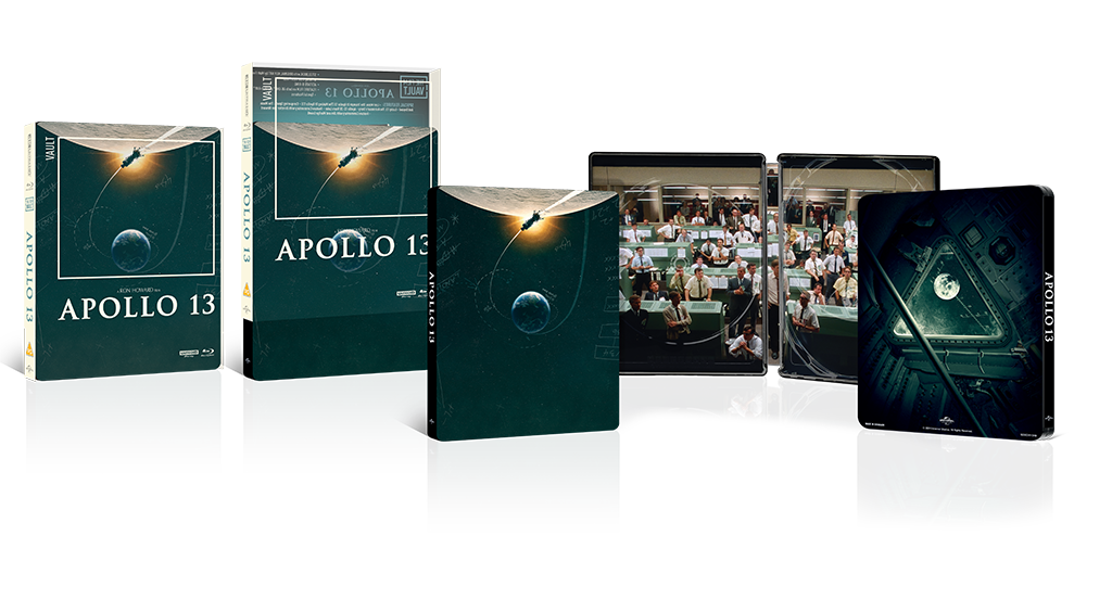 Apollo 13 film vault steelbook pack by Matt Ferguson and florey