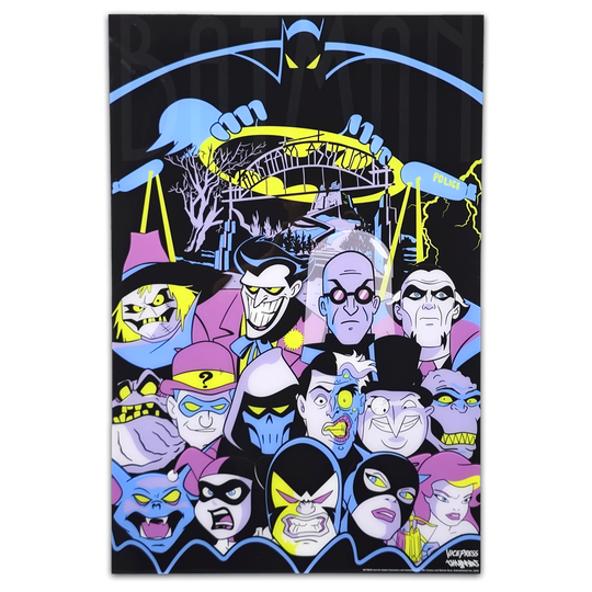 Batman: The Animated Series Multi-Layer Acrylic Panel