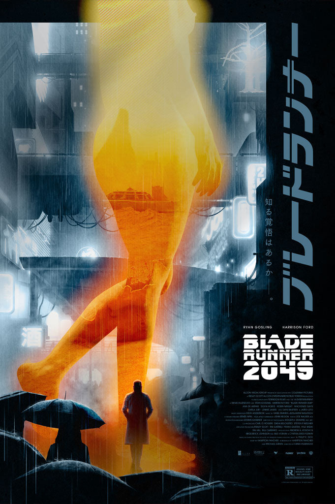 Blade Runner 2049 Foil Poster By Florey | Vice Press