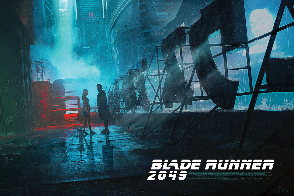 Blade Runner 2049 movie poster by Dave O'flanagan