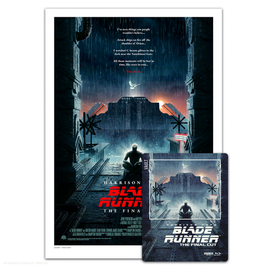 The Film Vault - Blade Runner 4K UHD Steelbook & Exclusive Poster