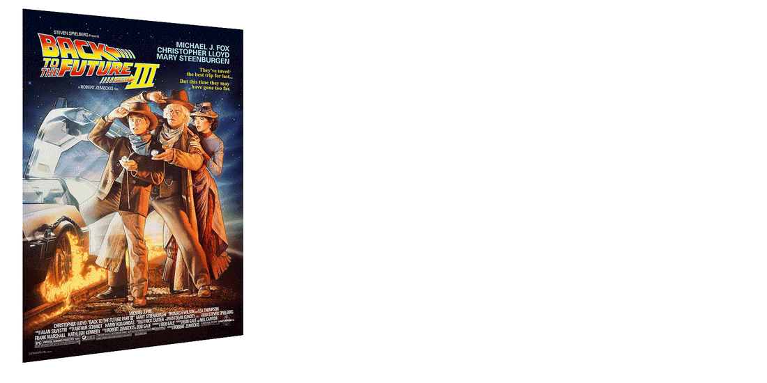 Back to the future part iiI multi-layer acrylic poster by Drew Struzan