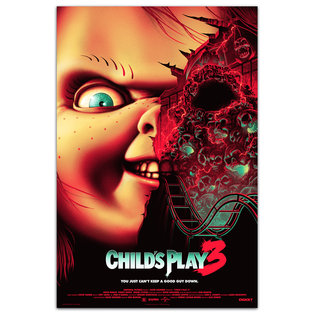 Child's Play 3 Movie Poster by Matt Ryan Tobin