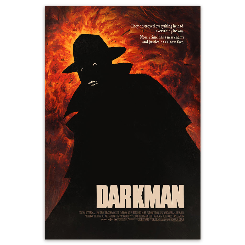 James Bousema Darkman poster