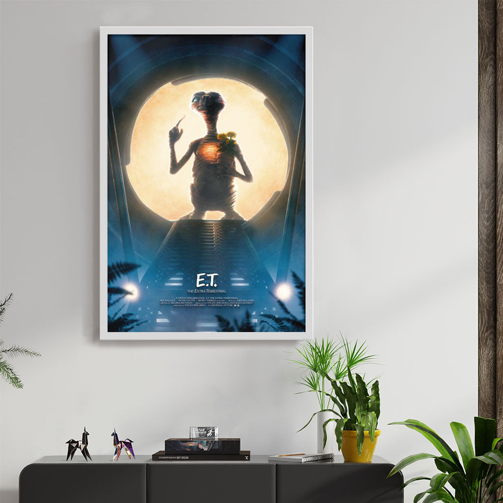 E.T. The Extra-Terrestrial - Movie Poster By Kevin Wilson | Vice Press