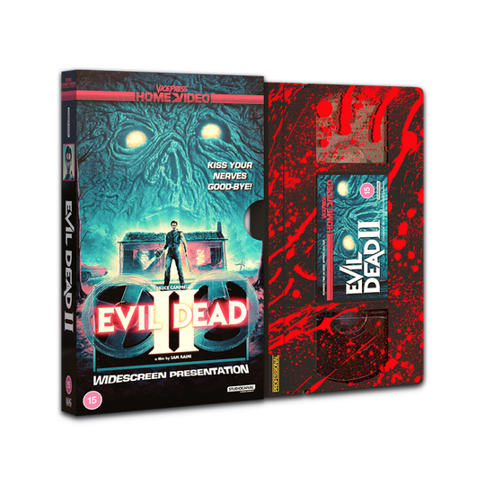 Evil Dead II VHS - Blood Splatter Variant