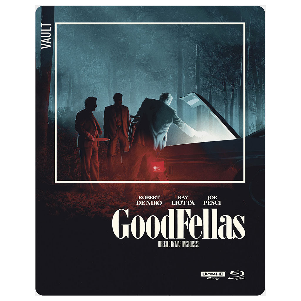 goodfellas film vault steelbook front by Matt Ferguson and florey