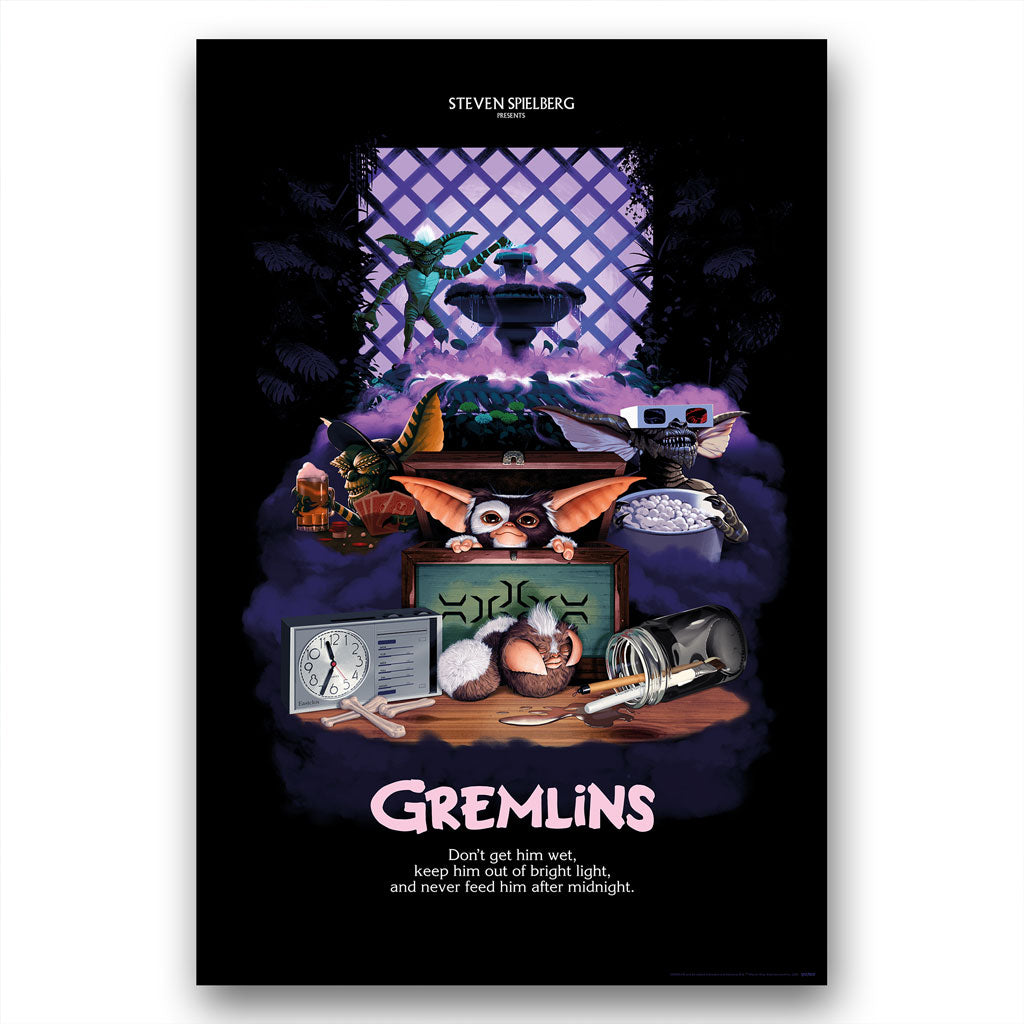 Gremlins poster by George Bletsis