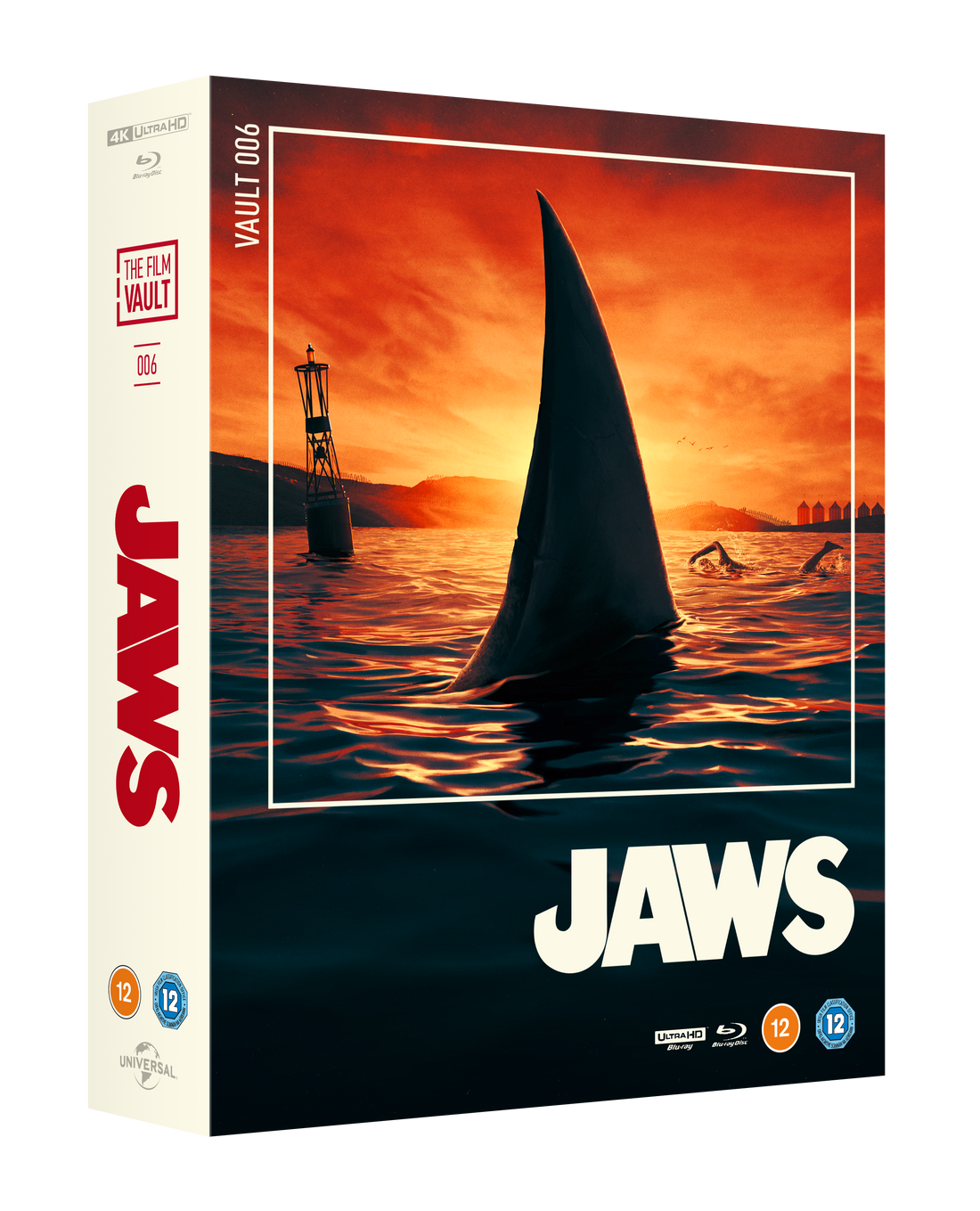 Jaws The Film Vault Movie 4K UHD By Matt Ferguson & Florey