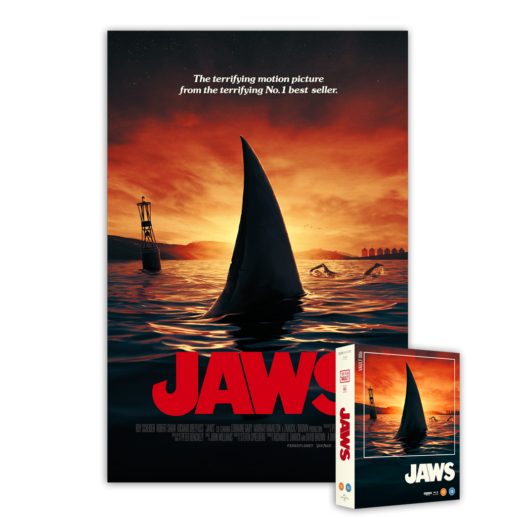 Jaws The Film Vault Exclusive Movie Poster Set By Matt Ferguson & Florey