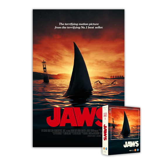 The Film Vault - Jaws 4K UHD & Exclusive Poster