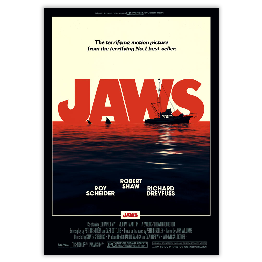 jaws Matt Ferguson vice press poster