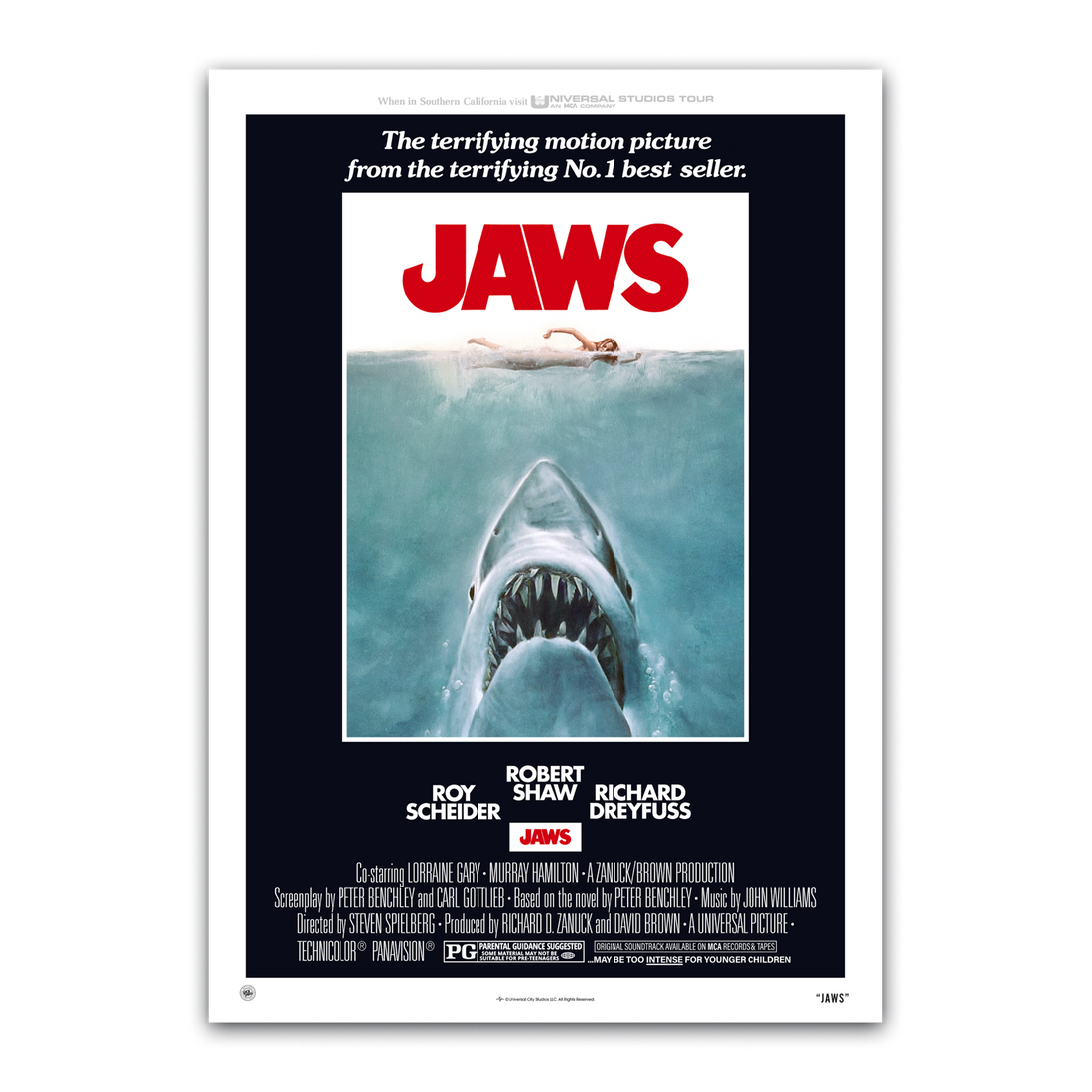 Jaws Editions Movie Poster Vice Press