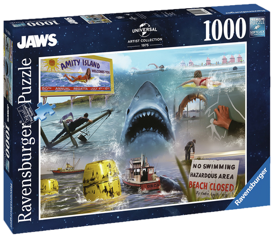 Jaws 1000 Piece Jigsaw Puzzle